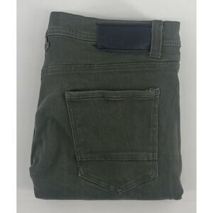 Akademiks Akdmks Men's Streetwear Hip Hop Urban Olive Green Jeans Size 36x32(29)